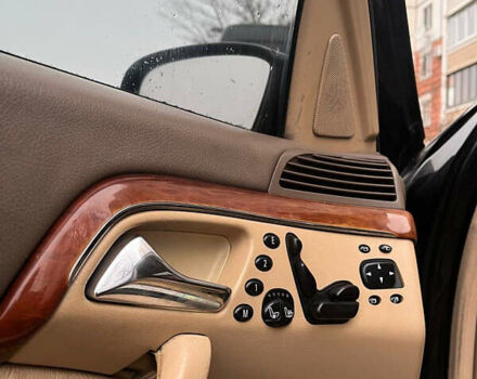 Чорний Мерседес С Клас, об'ємом двигуна 5 л та пробігом 555 тис. км за 4800 $, фото 17 на Automoto.ua