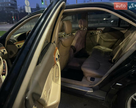 Чорний Мерседес С Клас, об'ємом двигуна 5 л та пробігом 555 тис. км за 4800 $, фото 9 на Automoto.ua