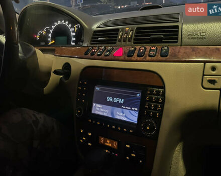 Чорний Мерседес С Клас, об'ємом двигуна 5 л та пробігом 555 тис. км за 4800 $, фото 16 на Automoto.ua