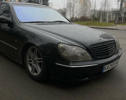 Чорний Мерседес С Клас, об'ємом двигуна 5 л та пробігом 555 тис. км за 4800 $, фото 5 на Automoto.ua