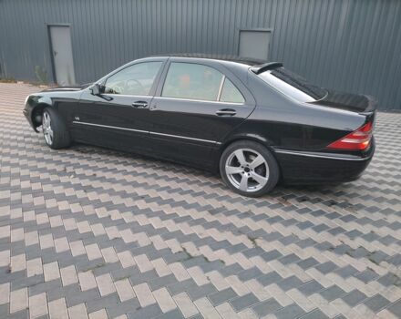 Черный Мерседес С Класс, объемом двигателя 5 л и пробегом 360 тыс. км за 5200 $, фото 17 на Automoto.ua