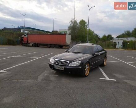 Чорний Мерседес С Клас, об'ємом двигуна 4.3 л та пробігом 268 тис. км за 10000 $, фото 19 на Automoto.ua