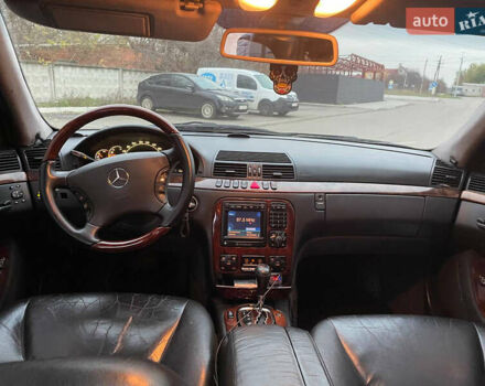 Черный Мерседес С Класс, объемом двигателя 3.22 л и пробегом 390 тыс. км за 5700 $, фото 7 на Automoto.ua