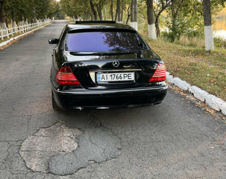 Черный Мерседес С Класс, объемом двигателя 5 л и пробегом 350 тыс. км за 4700 $, фото 6 на Automoto.ua