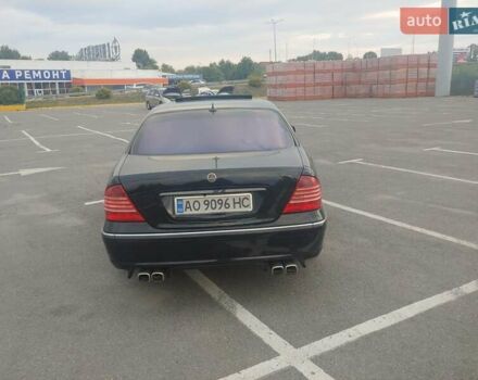 Чорний Мерседес С Клас, об'ємом двигуна 4.3 л та пробігом 268 тис. км за 10000 $, фото 2 на Automoto.ua