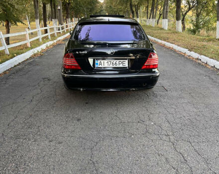 Черный Мерседес С Класс, объемом двигателя 5 л и пробегом 350 тыс. км за 4700 $, фото 5 на Automoto.ua