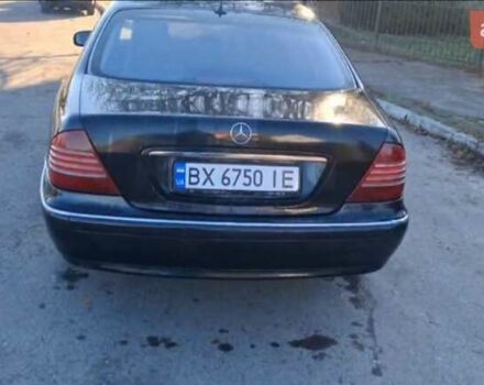 Черный Мерседес С Класс, объемом двигателя 4.97 л и пробегом 296 тыс. км за 4600 $, фото 4 на Automoto.ua