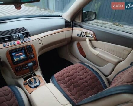 Чорний Мерседес С Клас, об'ємом двигуна 5 л та пробігом 360 тис. км за 4900 $, фото 19 на Automoto.ua