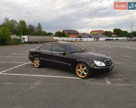 Чорний Мерседес С Клас, об'ємом двигуна 4.3 л та пробігом 268 тис. км за 10000 $, фото 21 на Automoto.ua