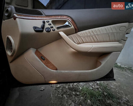 Черный Мерседес С Класс, объемом двигателя 5 л и пробегом 299 тыс. км за 4200 $, фото 5 на Automoto.ua