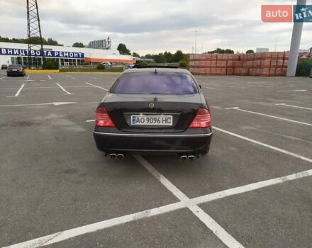 Чорний Мерседес С Клас, об'ємом двигуна 4.3 л та пробігом 268 тис. км за 10000 $, фото 17 на Automoto.ua