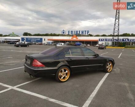 Чорний Мерседес С Клас, об'ємом двигуна 4.3 л та пробігом 268 тис. км за 10000 $, фото 22 на Automoto.ua