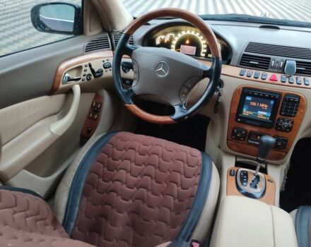 Черный Мерседес С Класс, объемом двигателя 5 л и пробегом 360 тыс. км за 5200 $, фото 5 на Automoto.ua