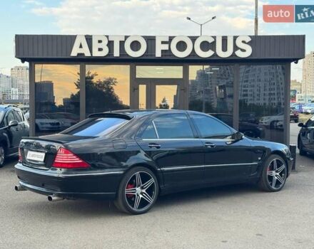 Чорний Мерседес С Клас, об'ємом двигуна 4.97 л та пробігом 299 тис. км за 6190 $, фото 4 на Automoto.ua