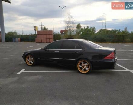 Чорний Мерседес С Клас, об'ємом двигуна 4.3 л та пробігом 268 тис. км за 10000 $, фото 24 на Automoto.ua