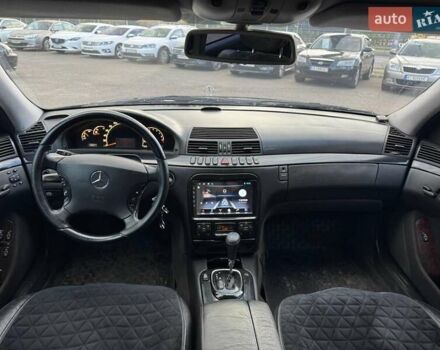 Черный Мерседес С Класс, объемом двигателя 4.97 л и пробегом 299 тыс. км за 6190 $, фото 12 на Automoto.ua