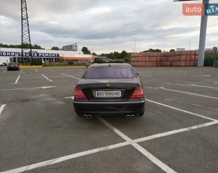 Чорний Мерседес С Клас, об'ємом двигуна 4.3 л та пробігом 268 тис. км за 10000 $, фото 23 на Automoto.ua