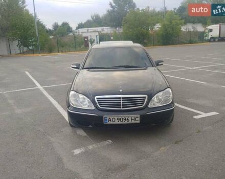 Чорний Мерседес С Клас, об'ємом двигуна 4.3 л та пробігом 268 тис. км за 10000 $, фото 8 на Automoto.ua