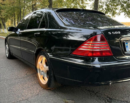 Черный Мерседес С Класс, объемом двигателя 5 л и пробегом 350 тыс. км за 4700 $, фото 3 на Automoto.ua