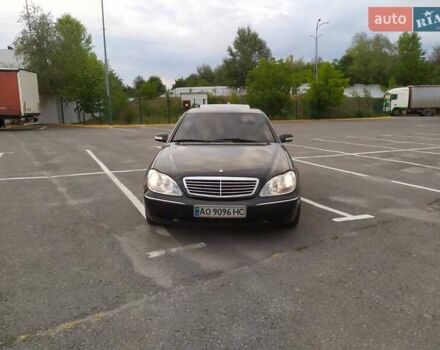Чорний Мерседес С Клас, об'ємом двигуна 4.3 л та пробігом 268 тис. км за 10000 $, фото 18 на Automoto.ua