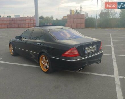 Чорний Мерседес С Клас, об'ємом двигуна 4.3 л та пробігом 268 тис. км за 10000 $, фото 5 на Automoto.ua