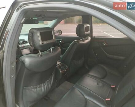 Чорний Мерседес С Клас, об'ємом двигуна 4.3 л та пробігом 268 тис. км за 10000 $, фото 16 на Automoto.ua