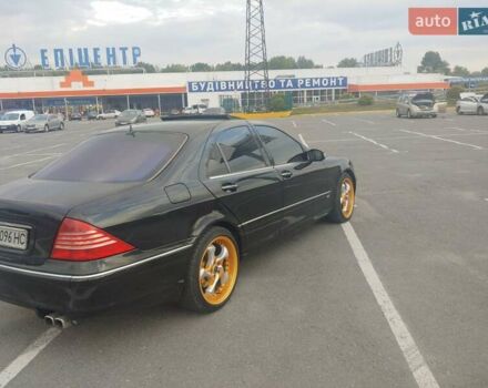 Чорний Мерседес С Клас, об'ємом двигуна 4.3 л та пробігом 268 тис. км за 10000 $, фото 3 на Automoto.ua