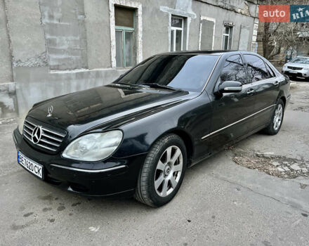 Черный Мерседес С Класс, объемом двигателя 5 л и пробегом 299 тыс. км за 4200 $, фото 4 на Automoto.ua