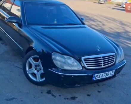Черный Мерседес С Класс, объемом двигателя 4.97 л и пробегом 296 тыс. км за 4600 $, фото 1 на Automoto.ua