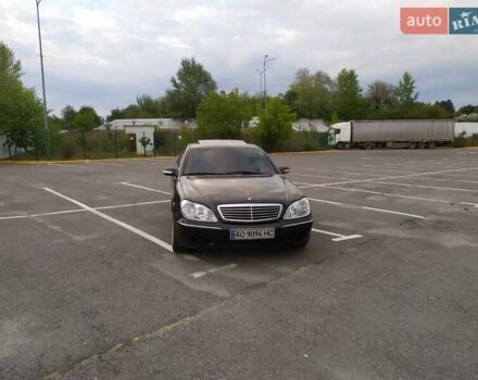 Чорний Мерседес С Клас, об'ємом двигуна 4.3 л та пробігом 268 тис. км за 10000 $, фото 20 на Automoto.ua