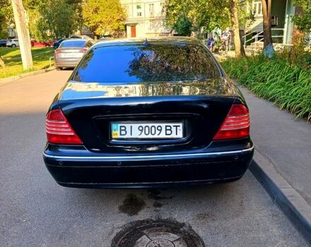 Чорний Мерседес С Клас, об'ємом двигуна 4.5 л та пробігом 298 тис. км за 3500 $, фото 1 на Automoto.ua