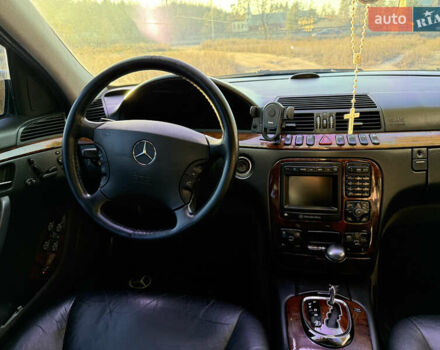 Черный Мерседес С Класс, объемом двигателя 3.2 л и пробегом 325 тыс. км за 7500 $, фото 13 на Automoto.ua