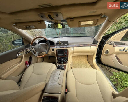 Черный Мерседес С Класс, объемом двигателя 5 л и пробегом 355 тыс. км за 4400 $, фото 12 на Automoto.ua