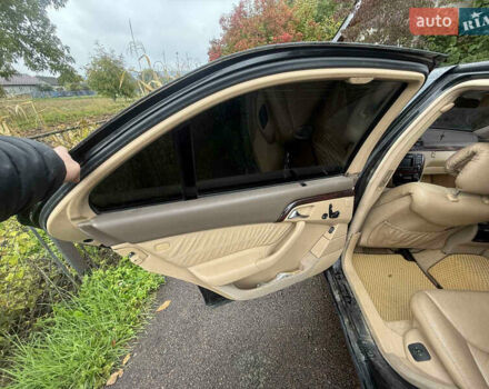 Черный Мерседес С Класс, объемом двигателя 5 л и пробегом 355 тыс. км за 4400 $, фото 14 на Automoto.ua