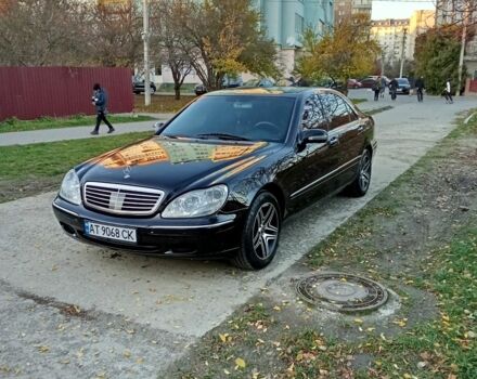 Черный Мерседес С Класс, объемом двигателя 5 л и пробегом 450 тыс. км за 5700 $, фото 5 на Automoto.ua