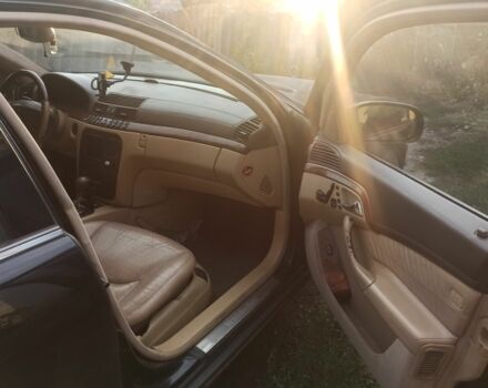 Чорний Мерседес С Клас, об'ємом двигуна 5 л та пробігом 470 тис. км за 3800 $, фото 6 на Automoto.ua