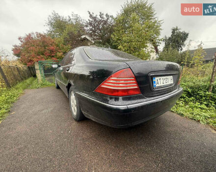 Черный Мерседес С Класс, объемом двигателя 5 л и пробегом 355 тыс. км за 4400 $, фото 2 на Automoto.ua