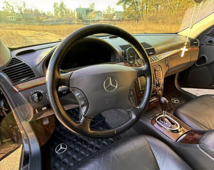 Черный Мерседес С Класс, объемом двигателя 3.2 л и пробегом 325 тыс. км за 7500 $, фото 21 на Automoto.ua