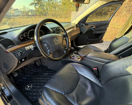 Черный Мерседес С Класс, объемом двигателя 3.2 л и пробегом 325 тыс. км за 7500 $, фото 18 на Automoto.ua