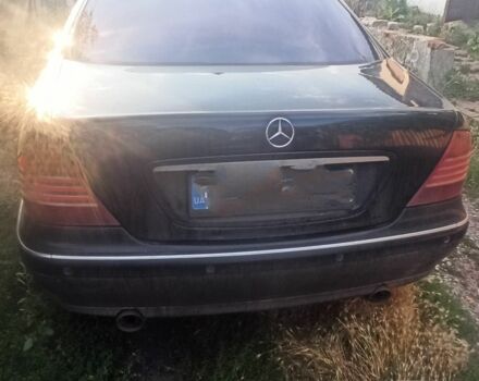 Чорний Мерседес С Клас, об'ємом двигуна 5 л та пробігом 470 тис. км за 3800 $, фото 1 на Automoto.ua