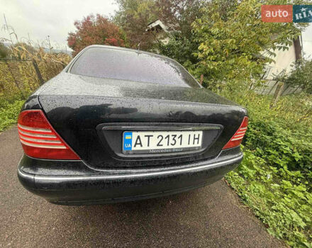 Черный Мерседес С Класс, объемом двигателя 5 л и пробегом 355 тыс. км за 4400 $, фото 7 на Automoto.ua