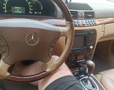 Чорний Мерседес С Клас, об'ємом двигуна 5 л та пробігом 470 тис. км за 3800 $, фото 2 на Automoto.ua