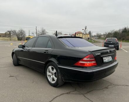 Чорний Мерседес С Клас, об'ємом двигуна 5 л та пробігом 250 тис. км за 4800 $, фото 4 на Automoto.ua