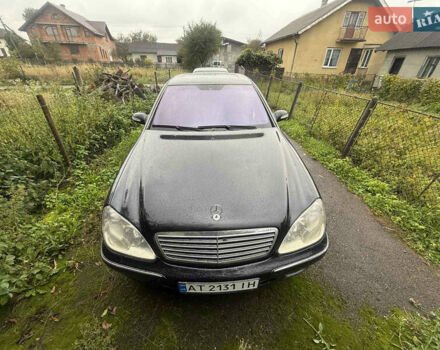 Черный Мерседес С Класс, объемом двигателя 5 л и пробегом 355 тыс. км за 4400 $, фото 3 на Automoto.ua