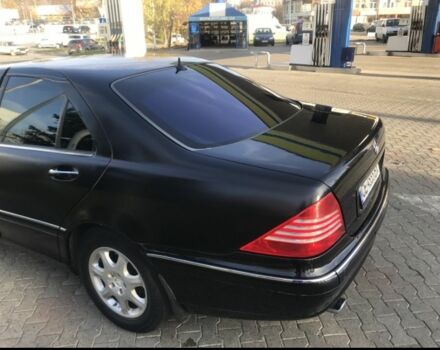 Черный Мерседес С Класс, объемом двигателя 4.3 л и пробегом 350 тыс. км за 6500 $, фото 3 на Automoto.ua