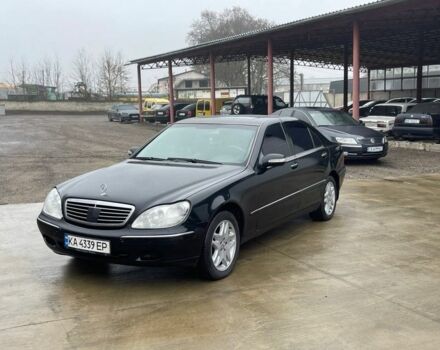 Черный Мерседес С Класс, объемом двигателя 5 л и пробегом 250 тыс. км за 3500 $, фото 2 на Automoto.ua
