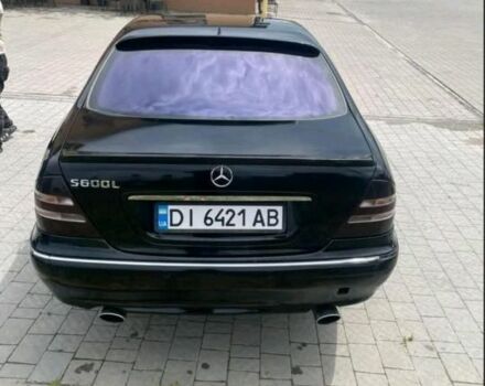 Чорний Мерседес С Клас, об'ємом двигуна 5.5 л та пробігом 250 тис. км за 2800 $, фото 1 на Automoto.ua