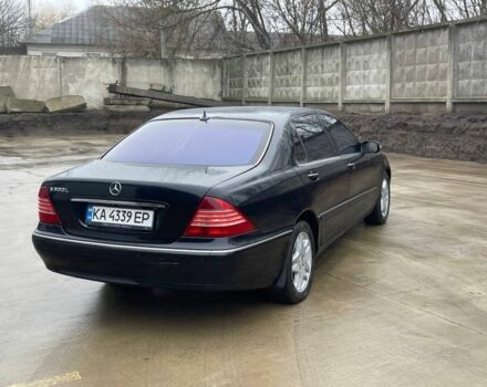 Черный Мерседес С Класс, объемом двигателя 5 л и пробегом 250 тыс. км за 3500 $, фото 4 на Automoto.ua
