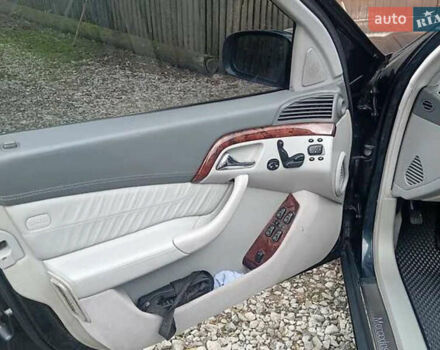 Черный Мерседес С Класс, объемом двигателя 3.2 л и пробегом 325 тыс. км за 4500 $, фото 6 на Automoto.ua