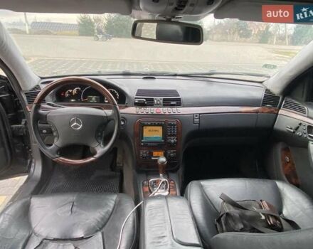 Черный Мерседес С Класс, объемом двигателя 3.22 л и пробегом 400 тыс. км за 2999 $, фото 4 на Automoto.ua